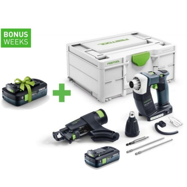 Festool Akumulatorowa wkrętarka budowlana DWC 18-2500 Li-Basic DURADRIVE 576497