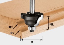 Festool Frez dwupromieniowy HW S8 D31,7/R4/R4 491029