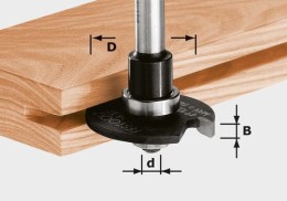 Festool Frez krążkowy do wpustów HW D40x2 491040