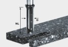 Festool Frez z płytkami wymiennymi do wpustów HW S12 D14/45 WM 491110