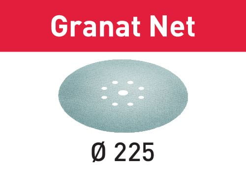 Festool Materiały ścierne z włókniny STF D225 P120 GR NET/25 Granat Net 203314