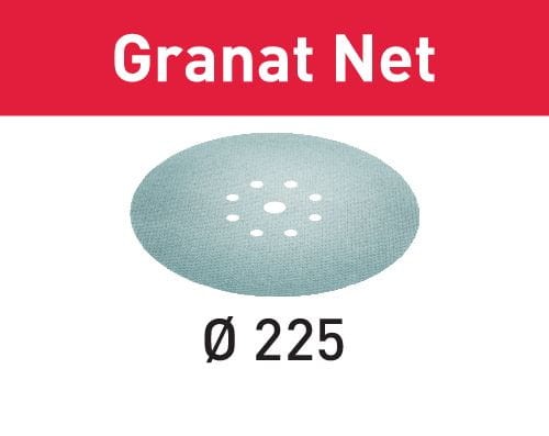 Festool Materiały ścierne z włókniny STF D225 P180 GR NET/25 Granat Net 203316